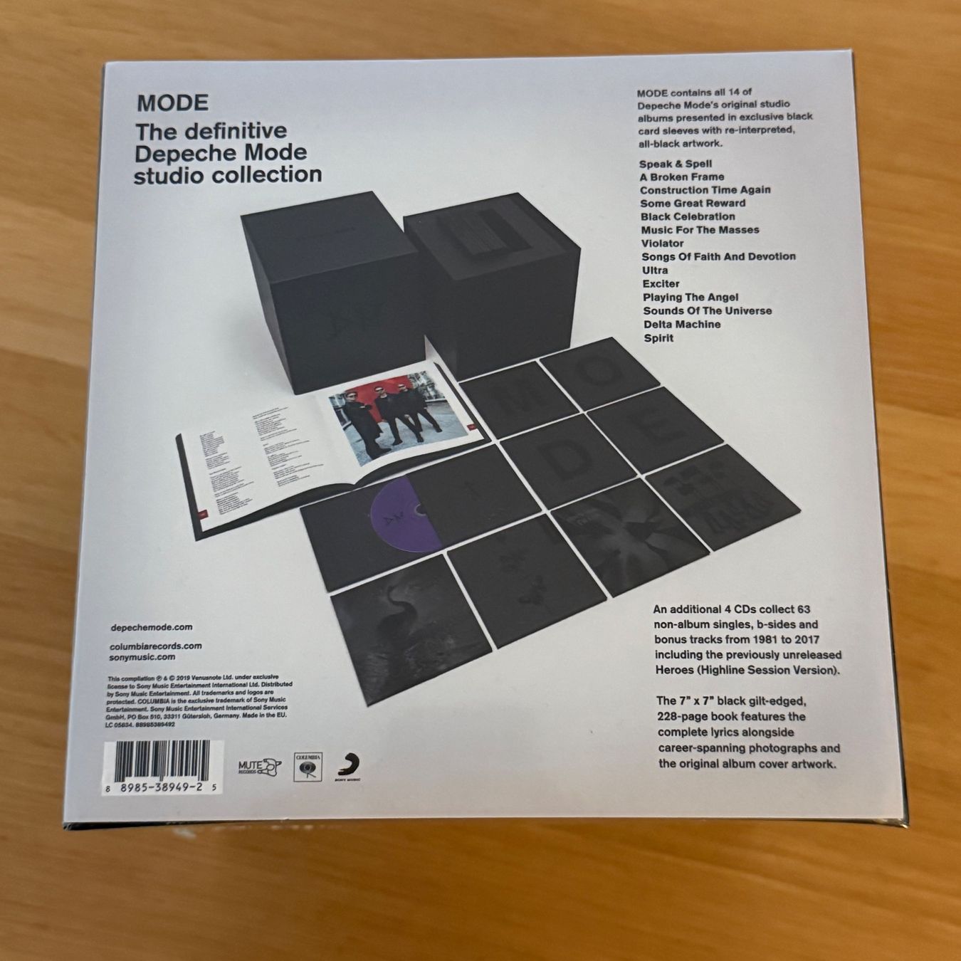 CD: Depeche Mode - MODE - Box Set 18CD limitiert NEU – Nuovo e nell'imballaggio originale da Basel venduto da Rouge. 8