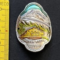 Albula Hospiz, Plakette/ Stocknagel, Vintage