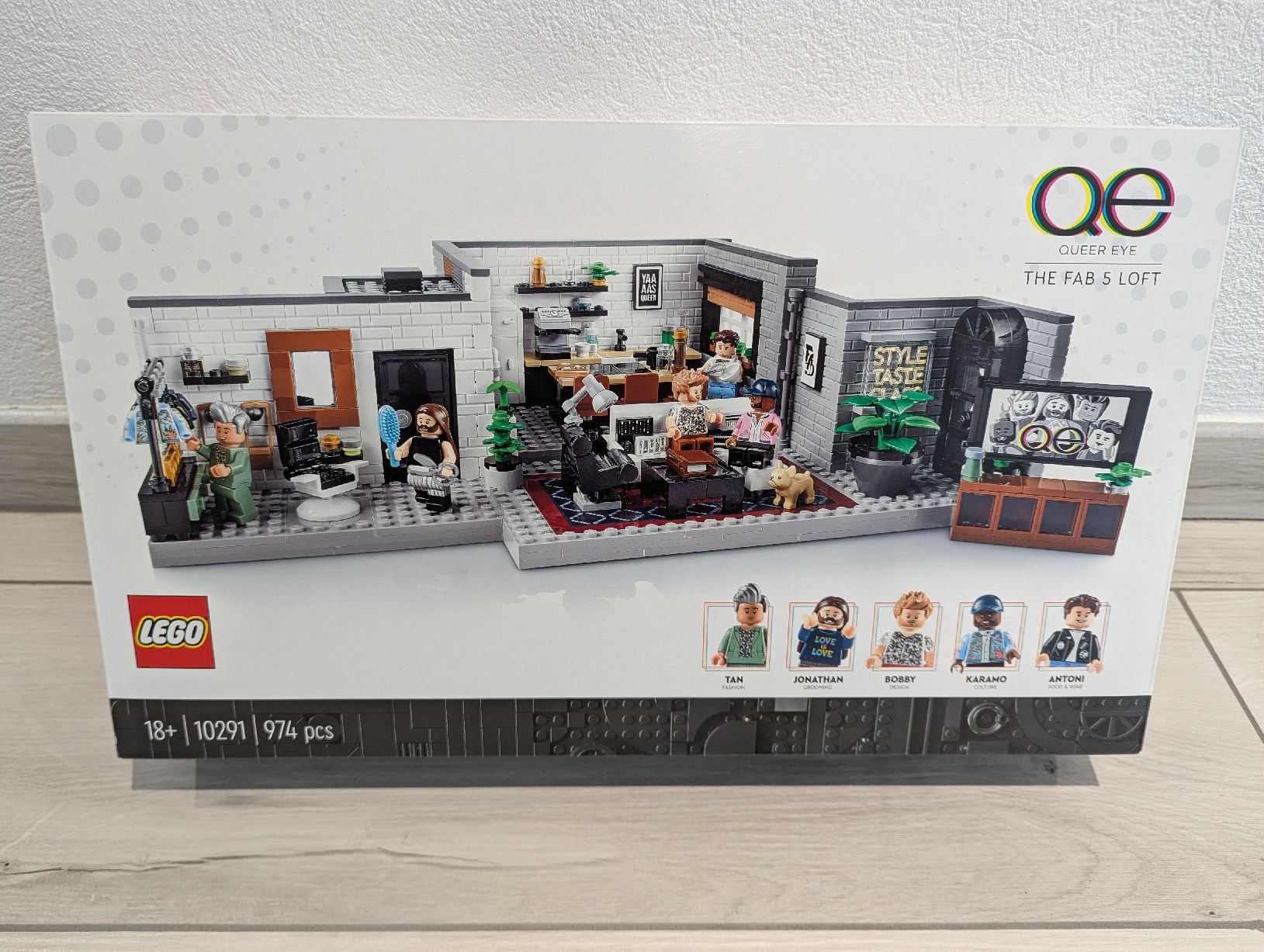Lego Kit di costruzioni: Lego 10291Queer Eye - Le Loft des Fab 5 – Nuovo e nell'imballaggio originale da Corban venduto da Katzyta