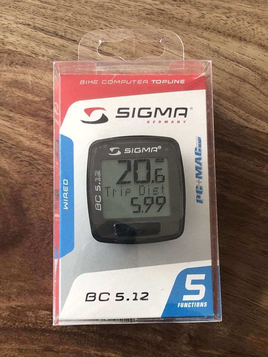 Pezzi di ricambio: Sigma BC 5.12  Fahrradcomputer – Nuovo (secondo la descrizione) da Ittigen venduto da Ganjaiii