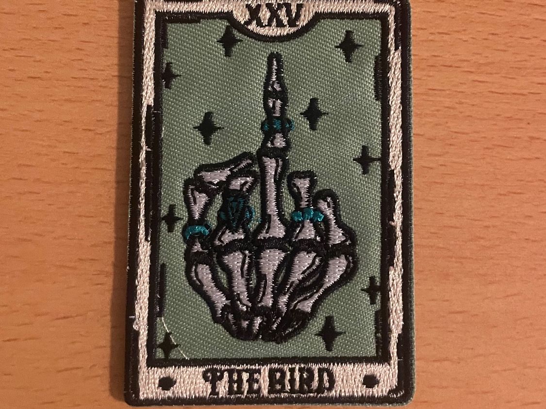 Toppe: Tarot The Bird Patch Aufnäher Sticker – Nuovo (secondo la descrizione) da Horn venduto da abutre72
