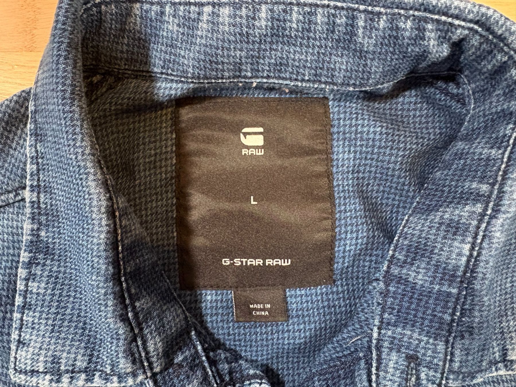 G-Star Camicie: G-Star Raw Hemd, Grösse L, Jeanshemd – Usato da Elgg venduto da Jo_Naj 2