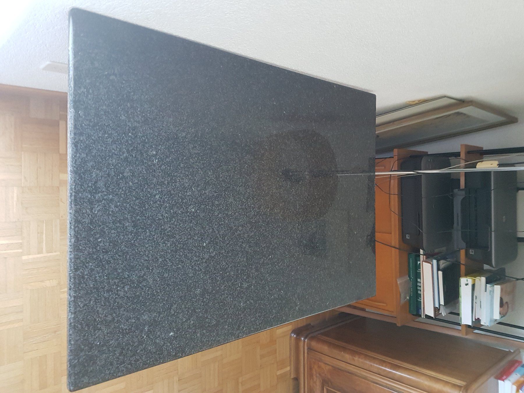 Tavoli: Granittisch 100x70x77 Chromstahlfuss – Usato da Wallisellen venduto da Swissline11 1