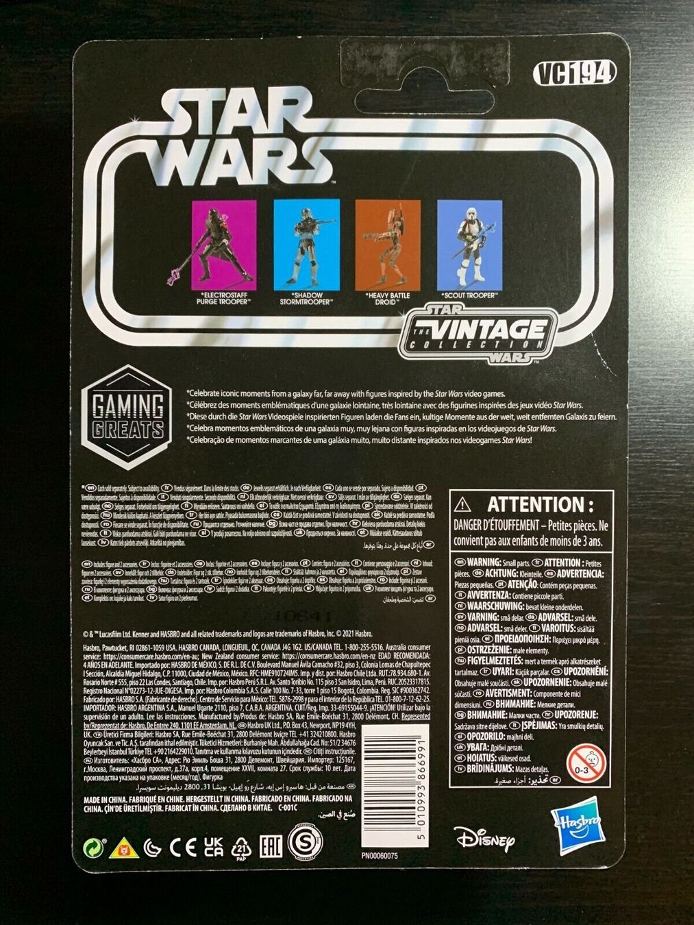 Hasbro Giocattoli: Star Wars Vintage collection VC194 - Shadow Stormtrooper – Nuovo e nell'imballaggio originale da Gimel venduto da marchaux2006 2