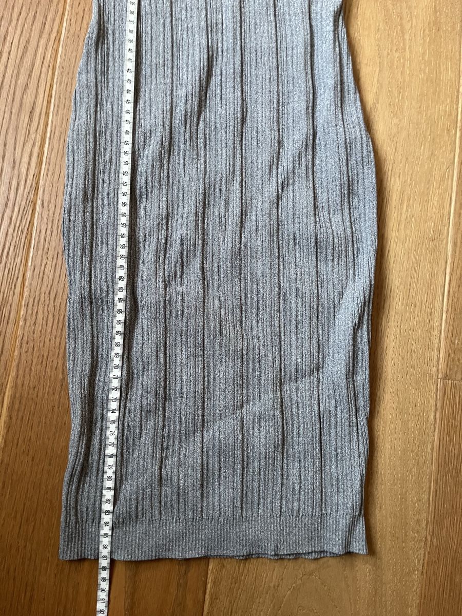 Vestiti: Graues Strickkleid, Grösse S-M, neu – Nuovo e nell'imballaggio originale da Wädenswil venduto da Iana32 3