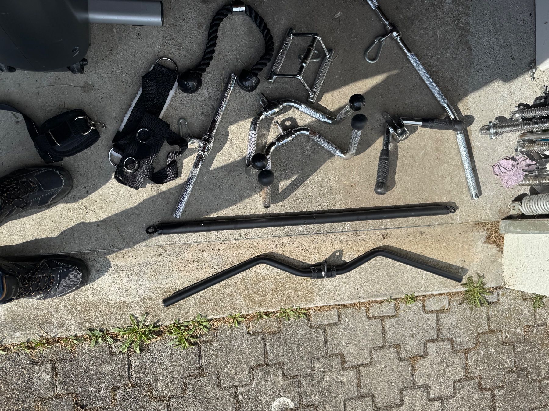Hometrainer: Seilzug Griffe ,Kabelzug Griffe – Usato da St. Margrethen SG venduto da taf_alb 7