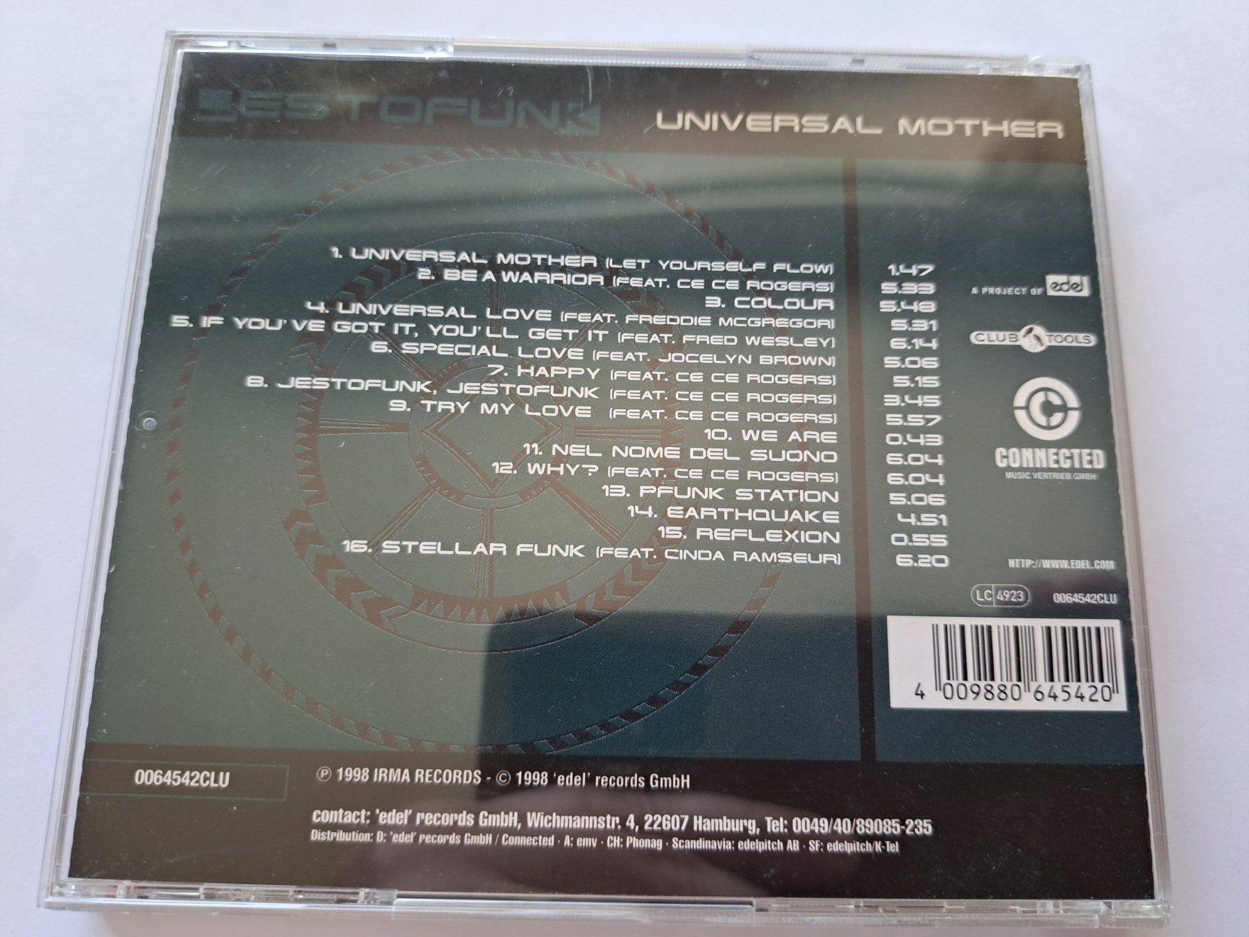 CD: Cd Jestofunk - Universal Mother – Usato da Pully venduto da bro_n52j 1