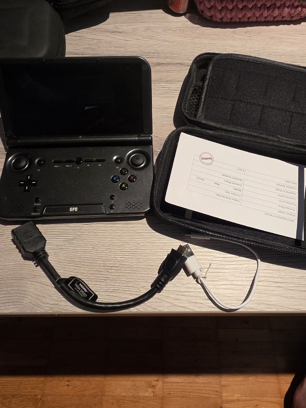 Gpd Konsolen: GPD WIN Handheld Konsole mit Tasche – Gebraucht aus Rothenburg von Egzon_beqiri 1