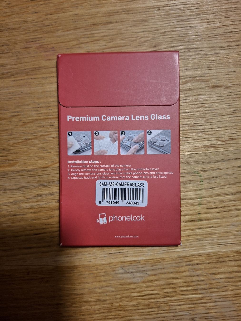 Retouches de peinture & films: Camera glass lens Samsung Galaxy A56 – Neuf avec emballage d'origine à Plan-les-Ouates par Evilworm_12 1