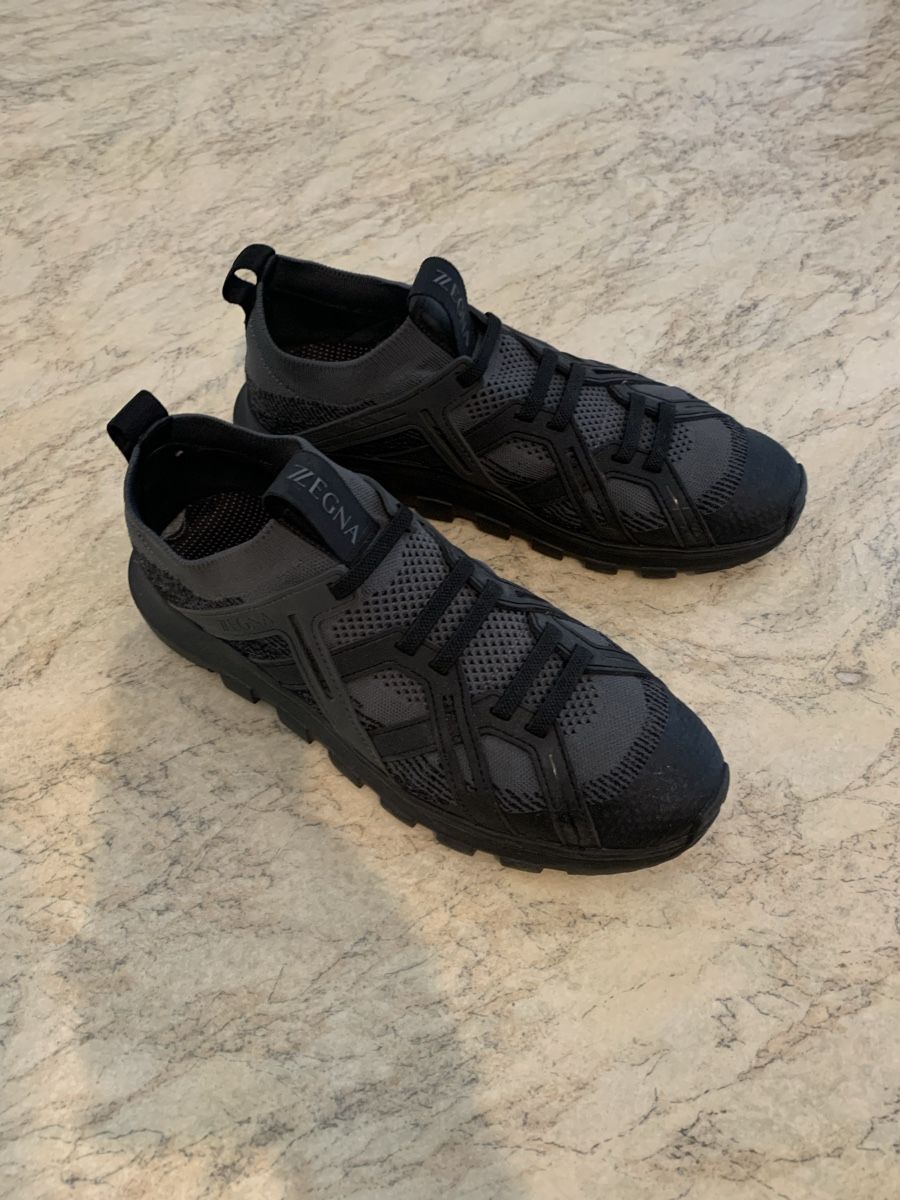 Zegna Scarpe da uomo: Ermenegildo ZEGNA Sneaker – Usato da Zug venduto da high1970
