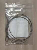 🔒 Edelstahl-Drahtseil 1 mm, 1 m, ideal zum Sichern