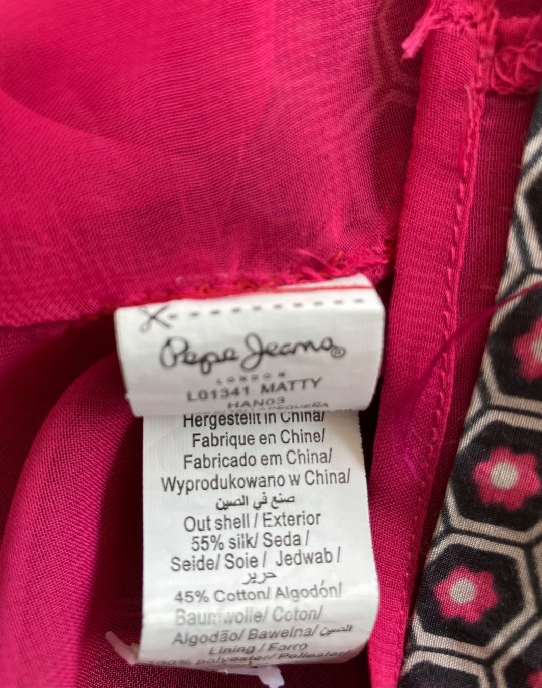 Pepe Jeans Kleider: Pepe Jeans Kleid mit Seide Gr.XS – Gebraucht aus Unterägeri von Jutka_04 6