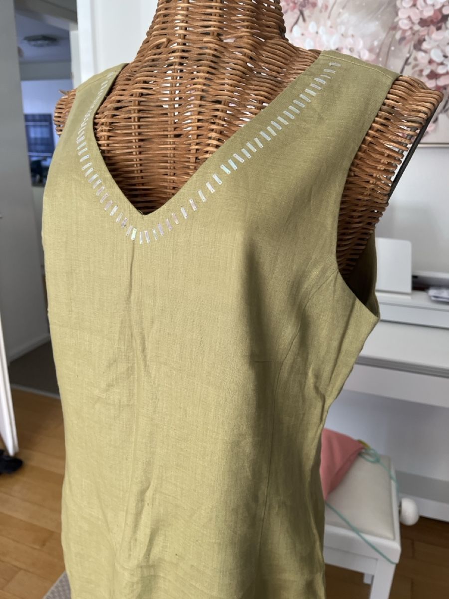 Vestiti: Leinenkleid, Alberto Fabiani, ca. 38 – Usato da Solothurn venduto da Bobesch08 3