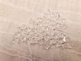 Glasschliffperlen 50stk 6mm crystal nr11