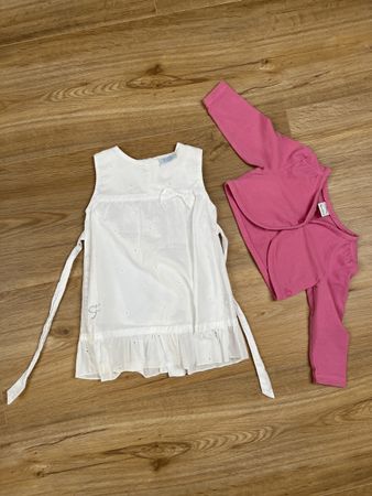 Taufkleid mit Bolero Gr. 68