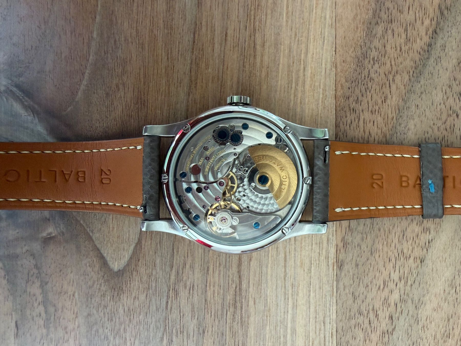 Baltic Uhren: Baltic MR Blue Roulette – Gebraucht aus Glarus von Filou- 7