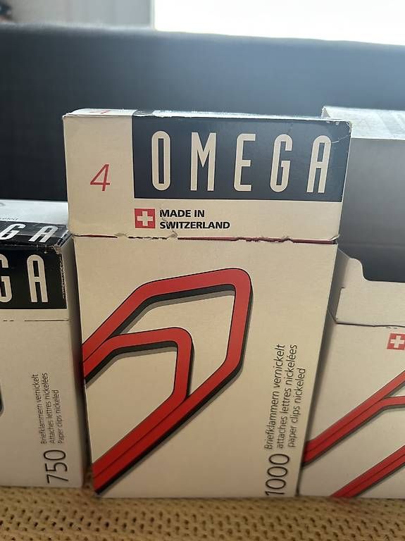 Fixations: Büroklammern Omega Gr.4 – Neuf avec emballage d'origine à Gisikon par luz_l95s 2