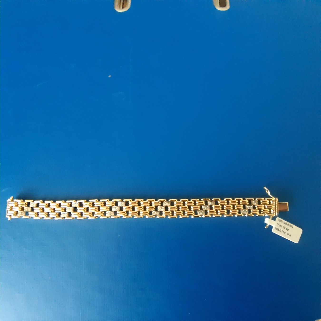 Bracciali & Braccialetti: 750/--  BICOLOR -  BRACELET  MIT   38,8 gr. – Nuovo (secondo la descrizione) da Dierikon venduto da Vittorio57 1