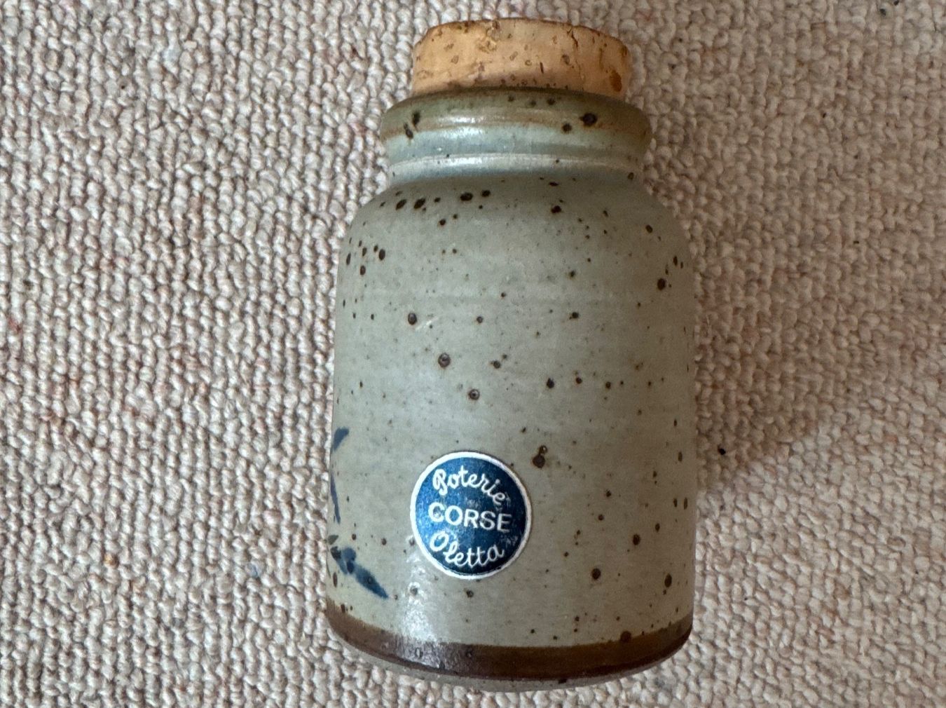 Pentole: Honigtopf, Vintage mit Korkdeckel – Usato da Volketswil venduto da markdenzler 2