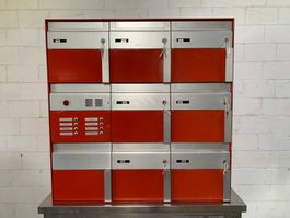 TOP Kehrer 7-er Briefkasten / Briefkastenanlage mit Sonnerie