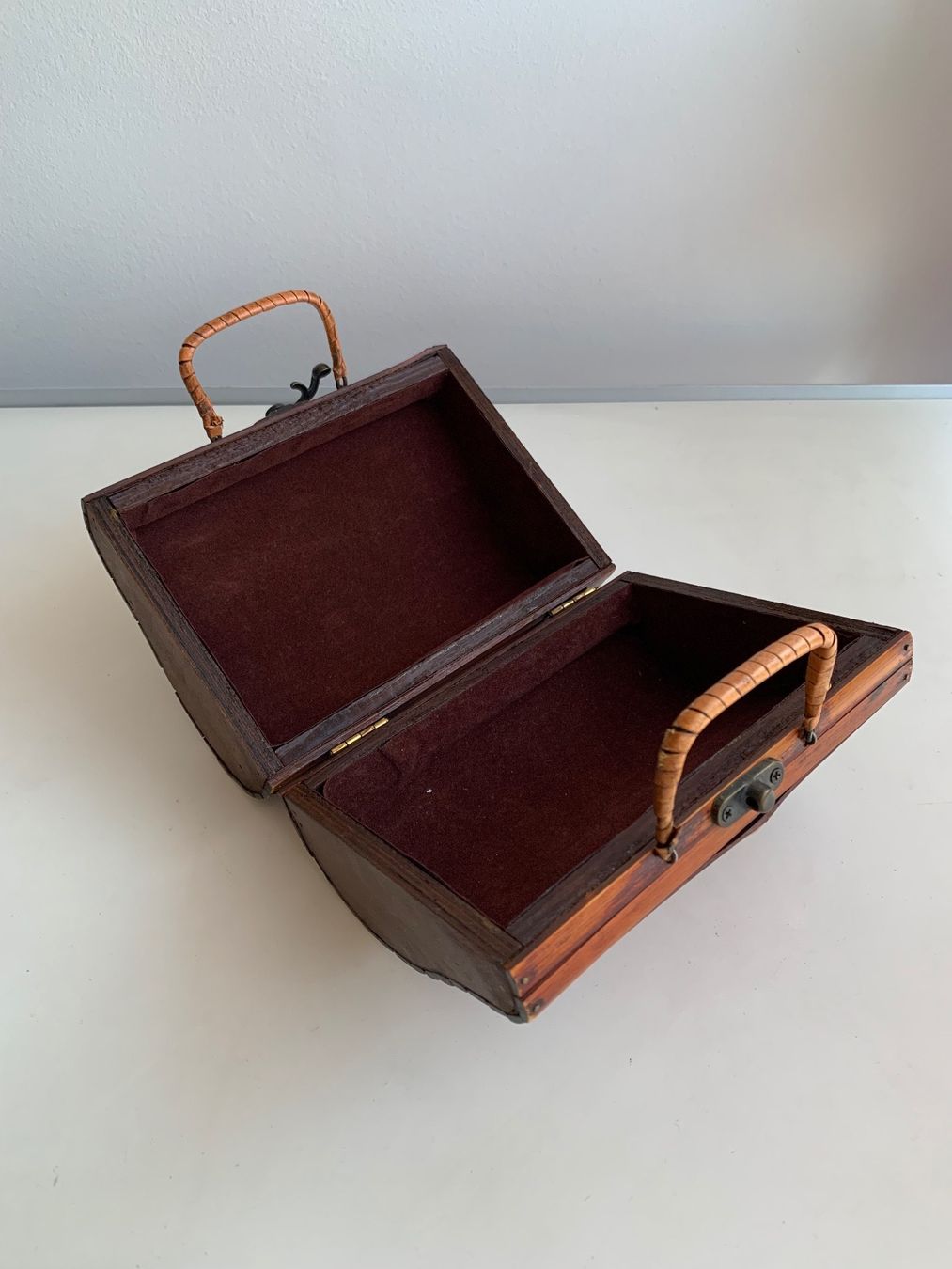 Borse da donna: Super süsse einzigartige Holz/Bambus-Handtasche – Nuovo (secondo la descrizione) da Baden venduto da JellyMonster 2