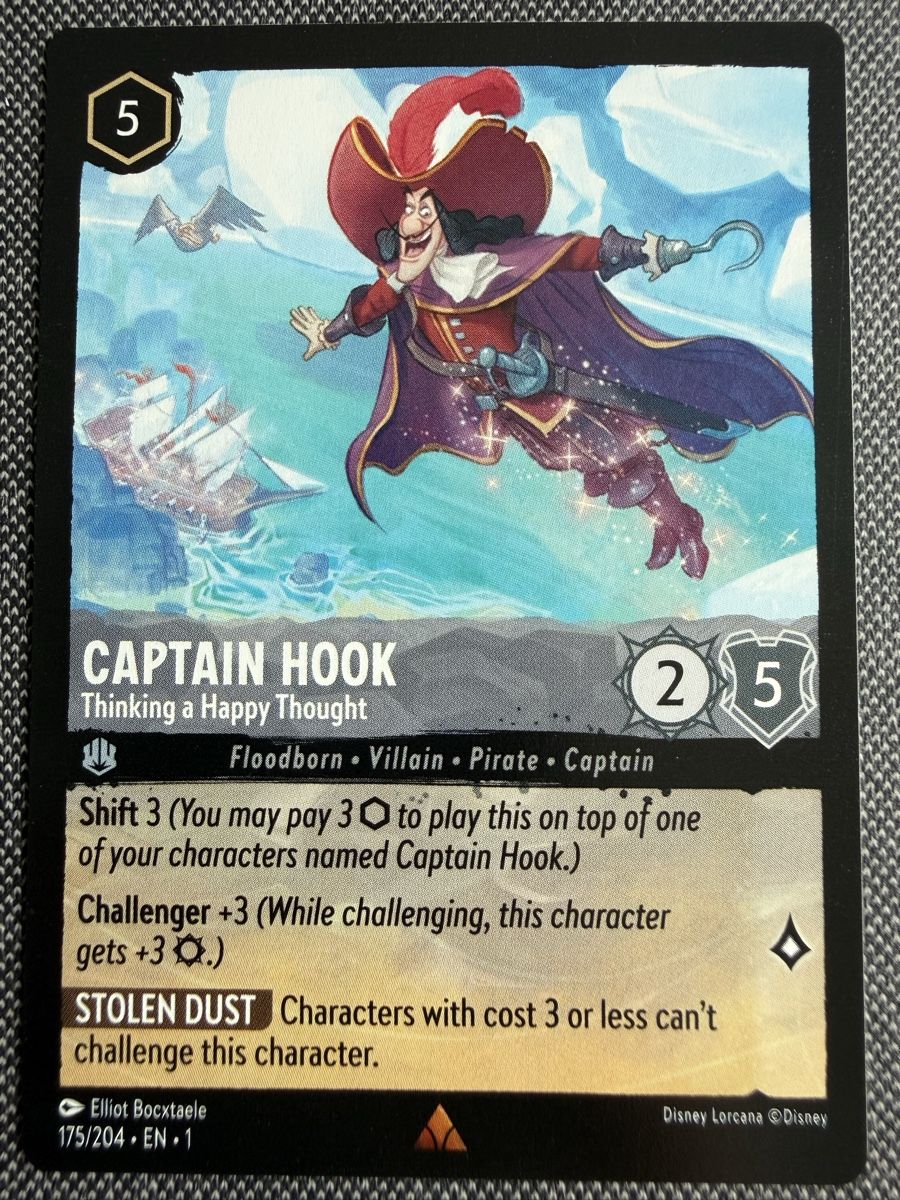 Disney Sammelbilder & Trading cards: Captain Hook - Thinking a Happy Thought – Neu (gemäss Beschreibung) aus Allenwinden von nam_1988