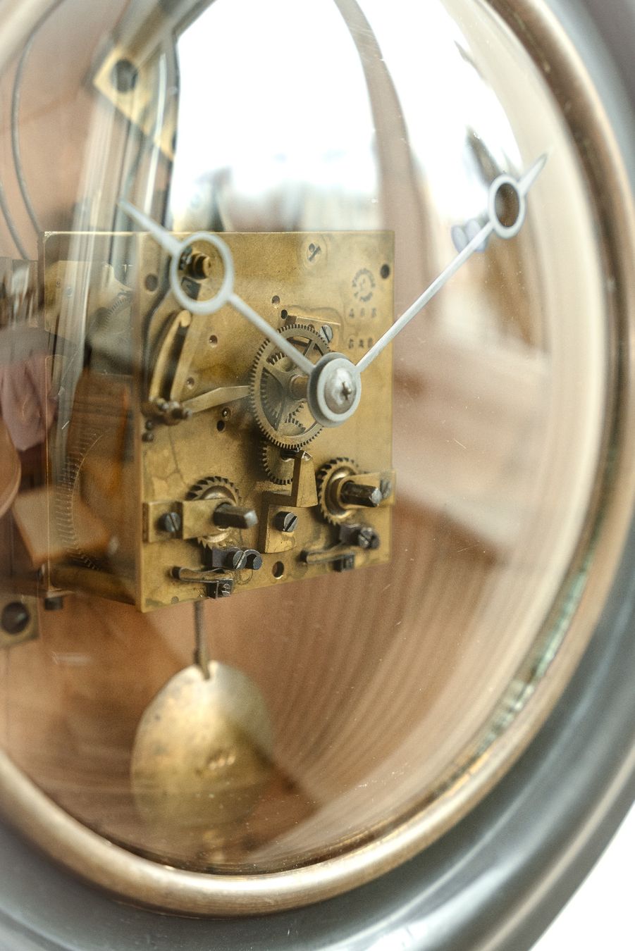 Orologi da terra & Orologi da parete: Skeleton Oeil de Boeuf Wall Clock from the XIX Century – Usato da Vevey venduto da Vintage_Analog_Goods 3
