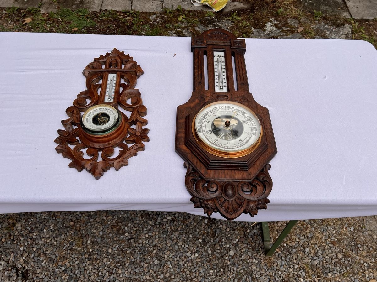 Altri elettrodomestici e apparecchi d’epoca: Antiker Barometer & Thermometer (95) – Usato da Glattfelden venduto da maa_qcj8