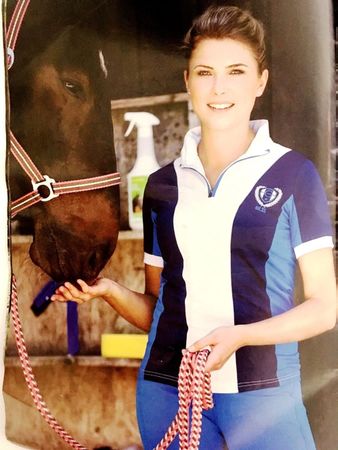 Reit-Damen-Polo-T.Shirt M + L