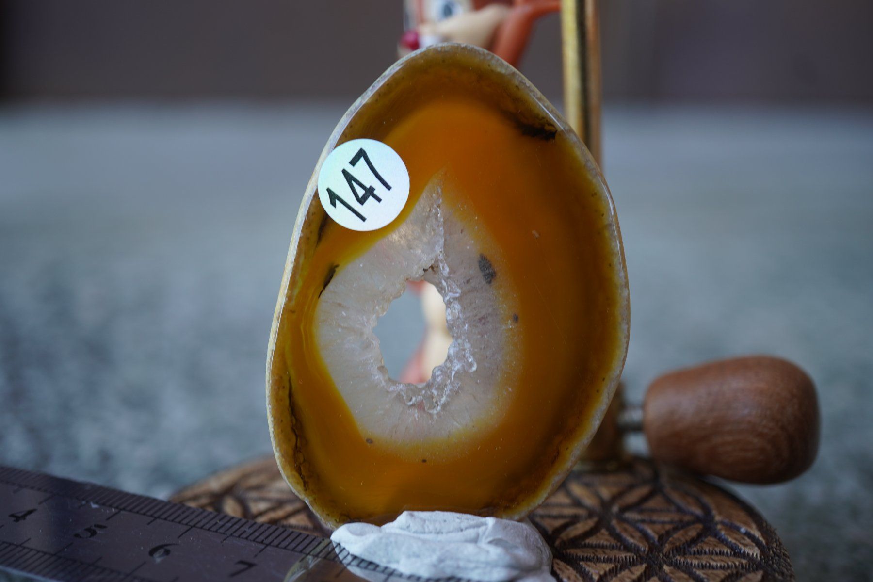 Minerali & Pietre curative: Achat Scheibe Eiform Druse   ab  1.-     Räumung – Nuovo e nell'imballaggio originale da Eschenbach SG venduto da topstone 3
