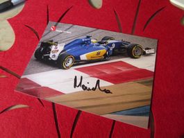 SAUBER F1 MONISHA KALTENBORN TEAM CHEFIN 2010-17 AUTOGRAMM