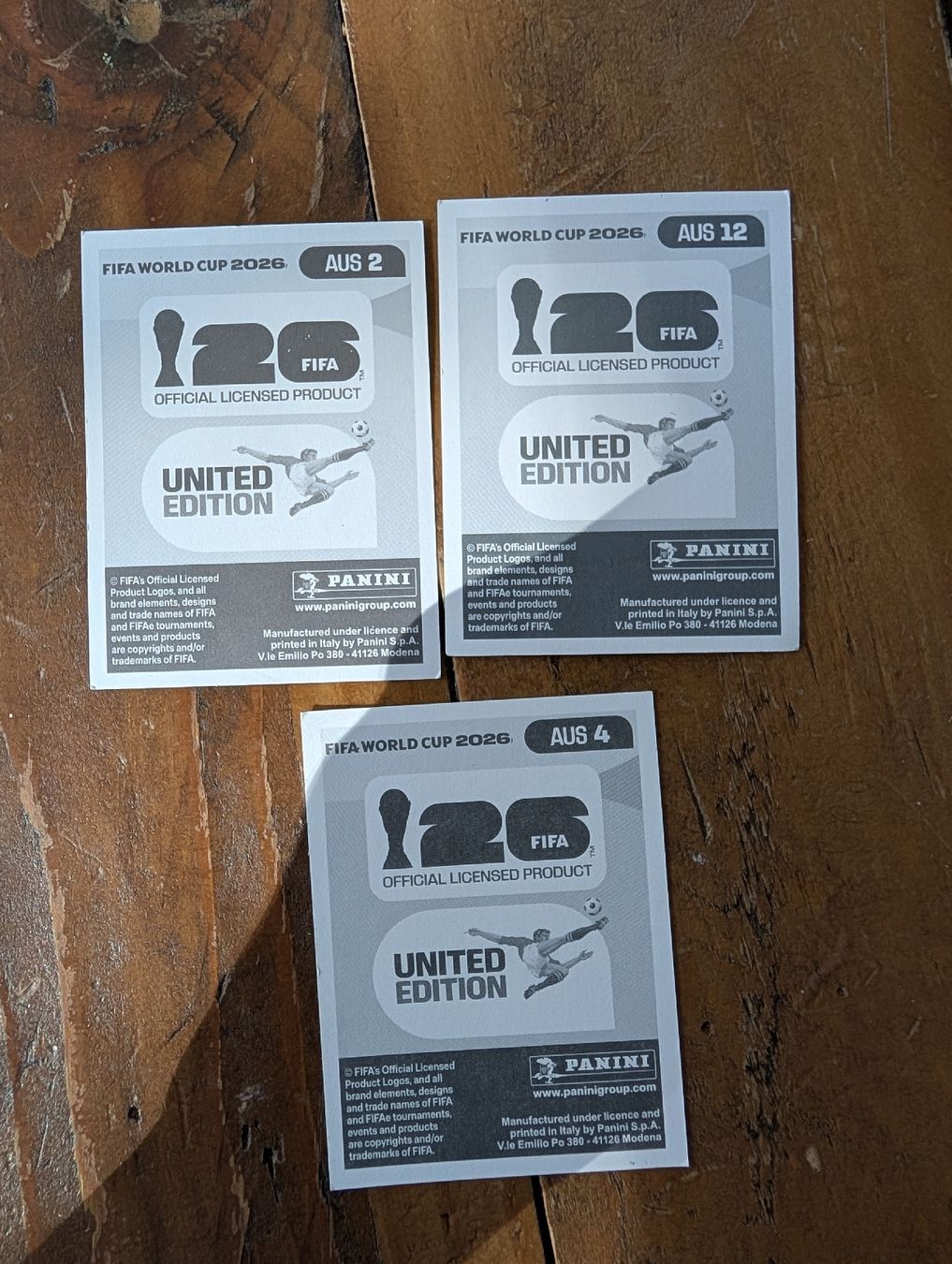 Panini Carte collezionabili: Panini Australia  – Nuovo (secondo la descrizione) da Gebenstorf venduto da fa1zz 1