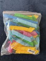 Lockenwickler Set bunt verschiedene Farben gebrauchter Zusta