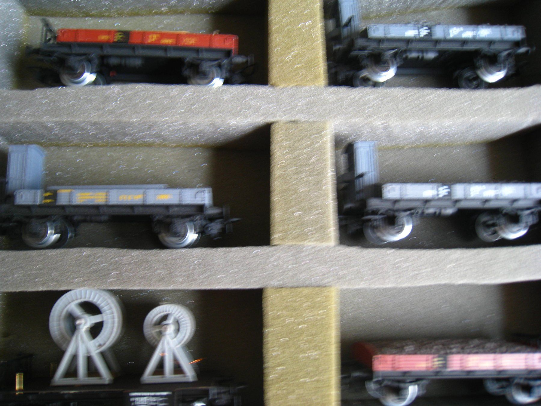 Modelleisenbahnen: Ruco BLS-Bauzugwagen Set 10 teilig, AC, oder DC   4001 – Gebraucht aus Buchs ZH von swiss-train 3