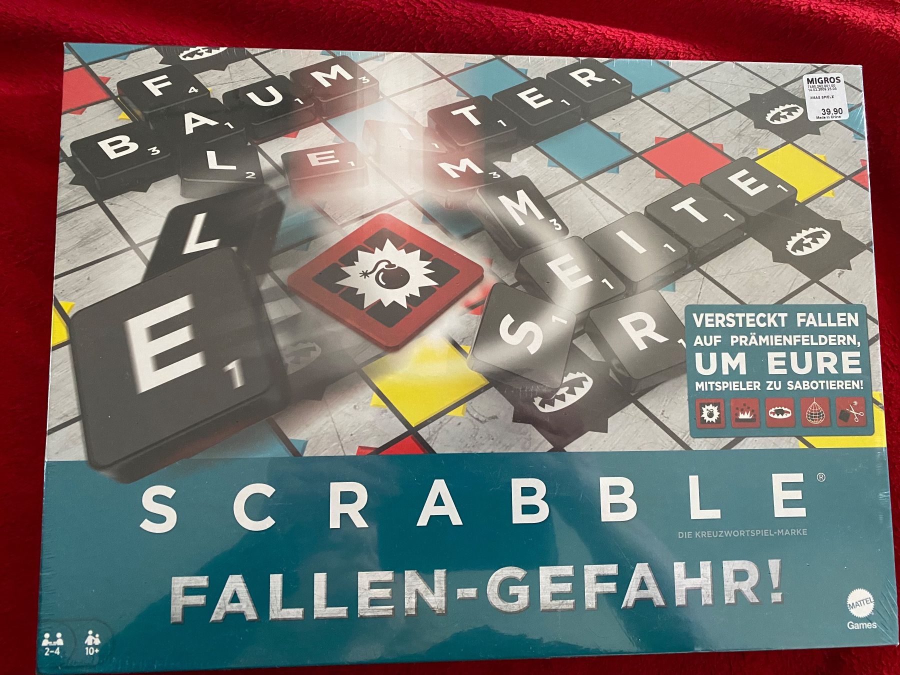 Mattel Giochi: Spiel: Scrambble NEU – Nuovo e nell'imballaggio originale da Zürich venduto da Betschart99