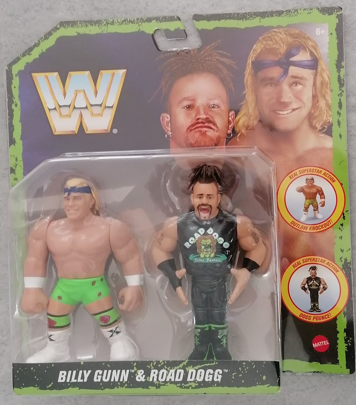 Spielzeuge: WWE Mattel Retro Figure "New Age Outlaws" – Neu und originalverpackt aus Ruswil von Regu_Dream