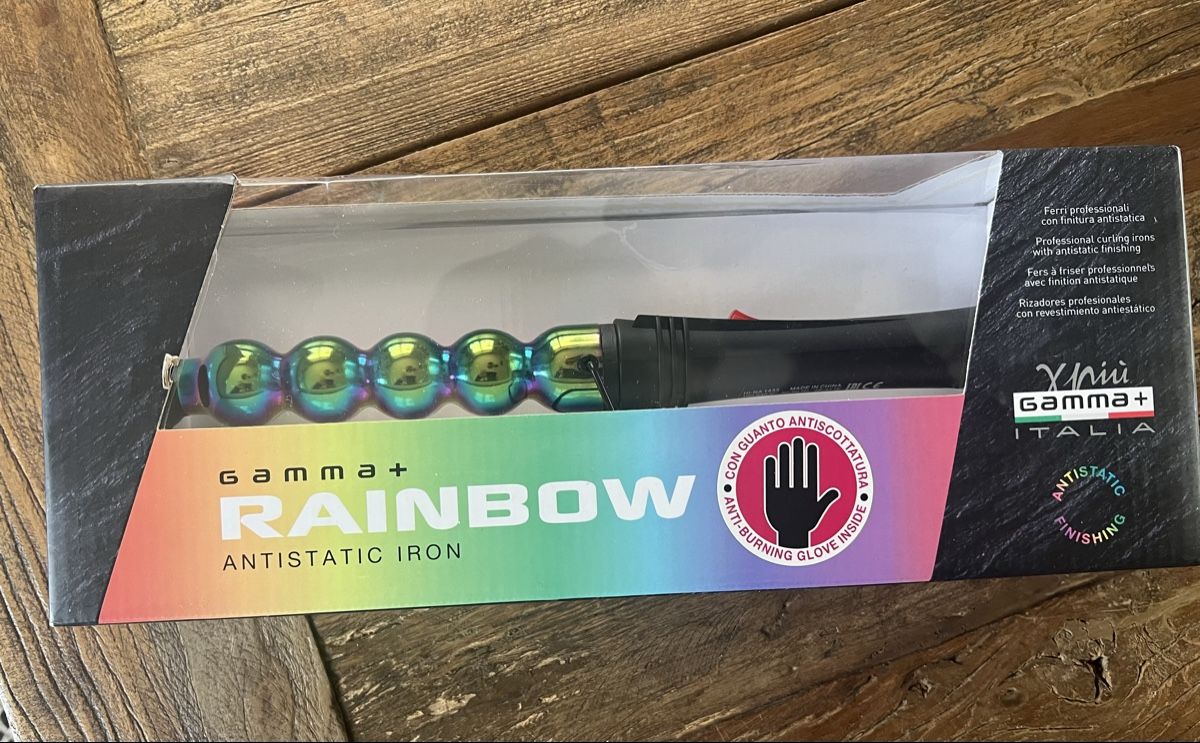 Piastre & Arricciacapelli: Gamma+ Rainbow Lockenstab "Bubble Iron" - Neu! – Nuovo e nell'imballaggio originale da Lausen venduto da Mysli1 2