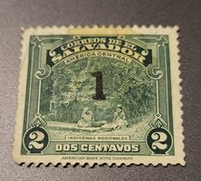 El Salvador 1945 alte briefmarke