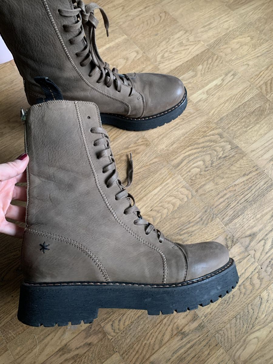 Scarpe da donna: Patrizia Bonfanti leder stiefel – Usato da Zürich venduto da Nikuska32