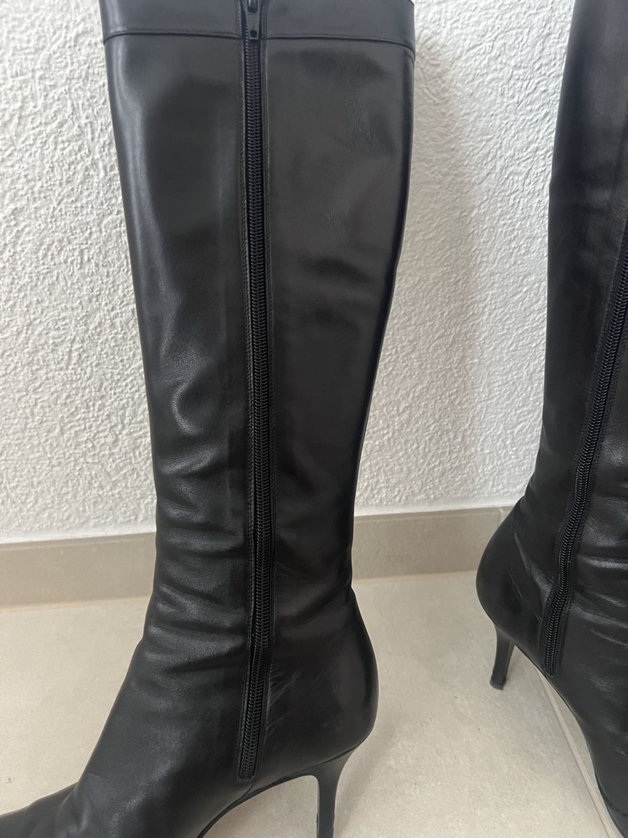 Scarpe da donna: Chanel Damenlederstiefel – Usato da Schönenberg ZH venduto da Bosh 4
