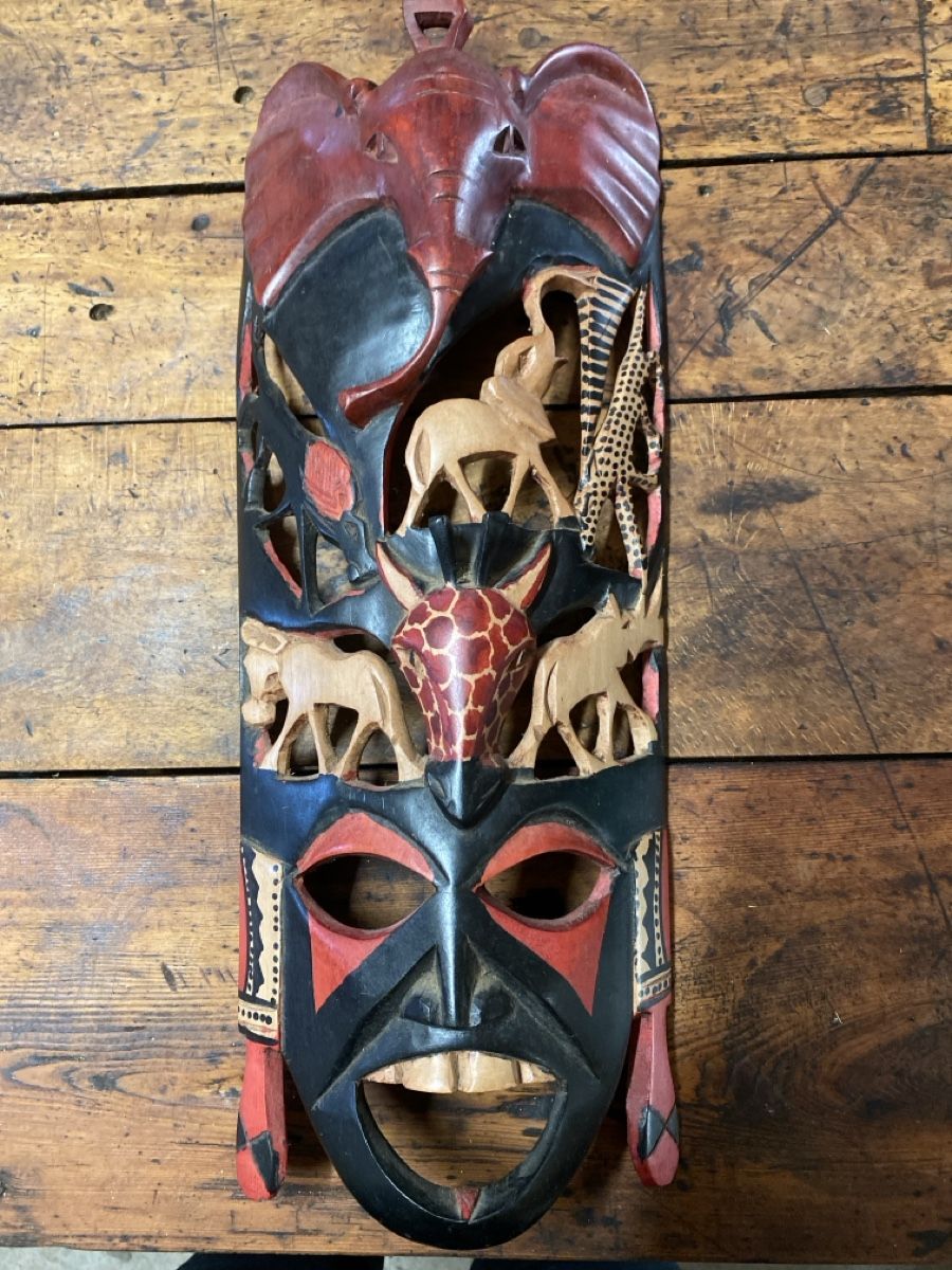 Tutte le decorazioni: Maschera Africana in Legno – Usato da Capolago venduto da chi_2v5h