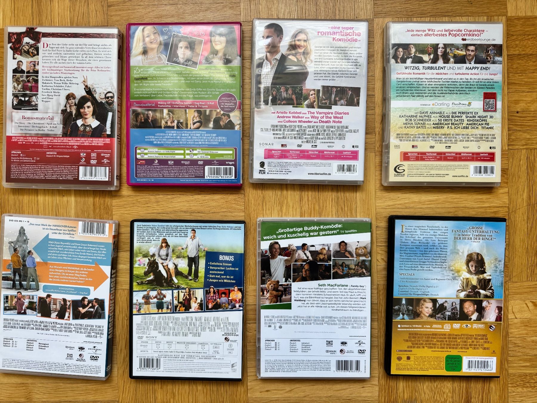 Tutti i DVDs: 18 DVD's - verschiedene Filme / Kategorien – Usato da Effretikon venduto da cavaliere02 1