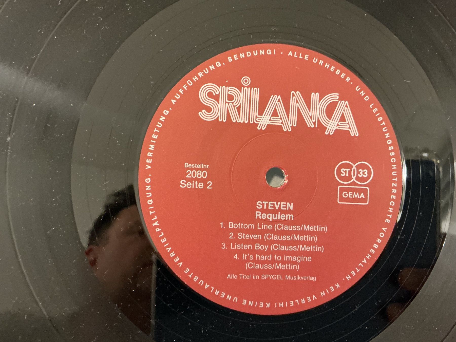Dischi in vinile: Requiem LP - Steven – Usato da Winterthur venduto da Tumko-Vinyl 2