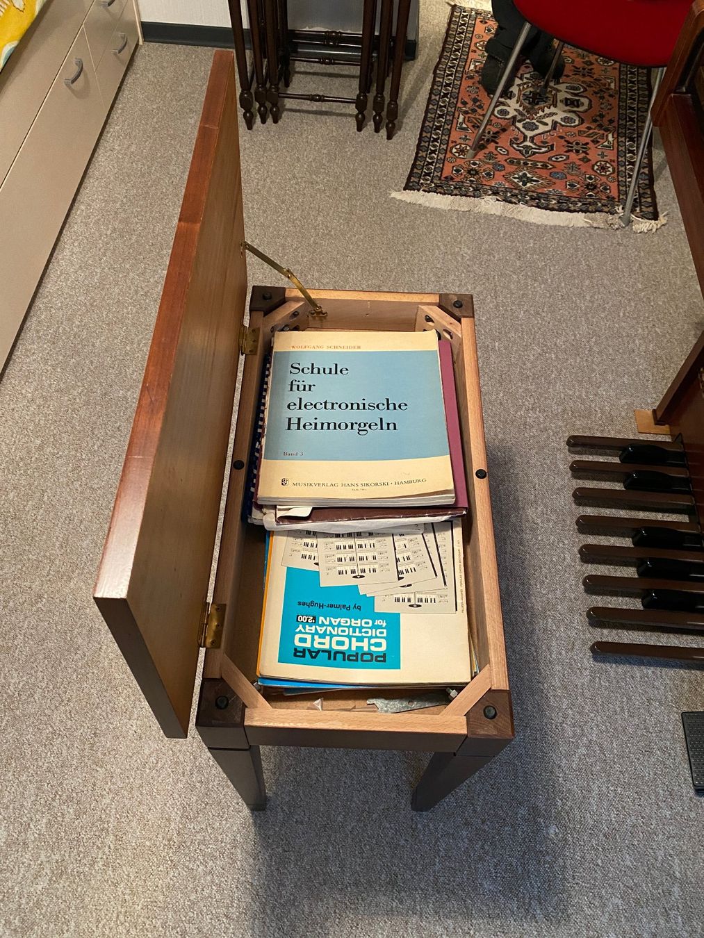 Strumenti musicali: Heimorgel Farfisa Louvre – Usato da Lachen SZ venduto da TALJB 9