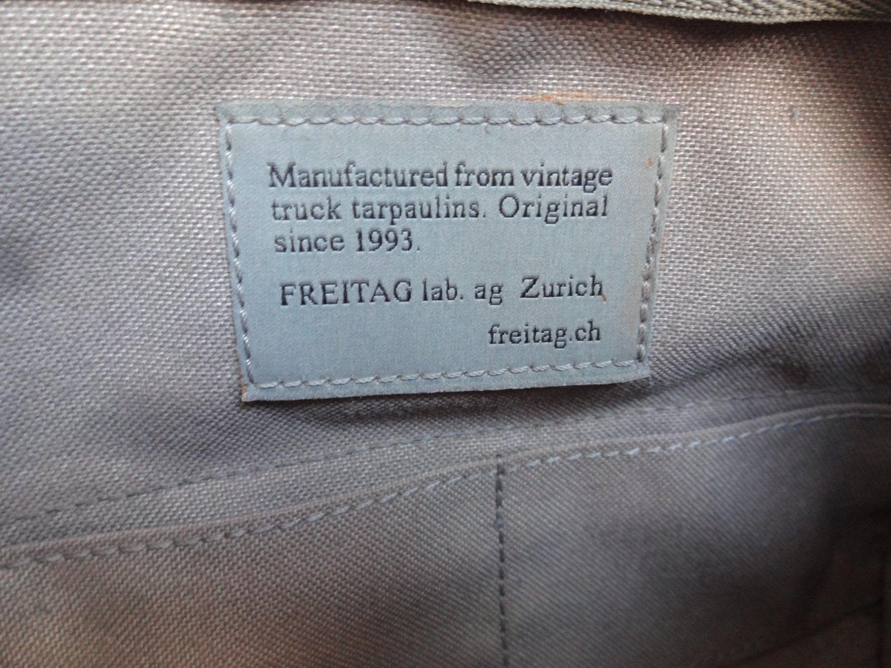Freitag Custodie per cosmetici: FREITAG Kosmetik Tasche – Usato da Frauenfeld venduto da rey06 6