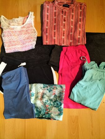 Sommer-Kleiderpaket für Mädchen, Grösse 146