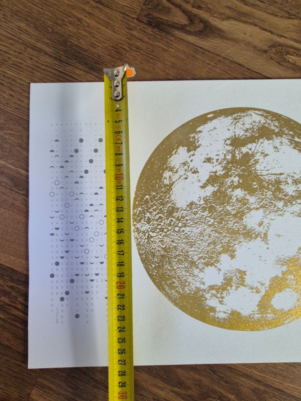 Posters & Illustrations: Original gold moon print 28x35cm – D'occasion à Zürich par monadiederich 4