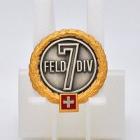 Béretemblem Felddivision 7 Goldrand