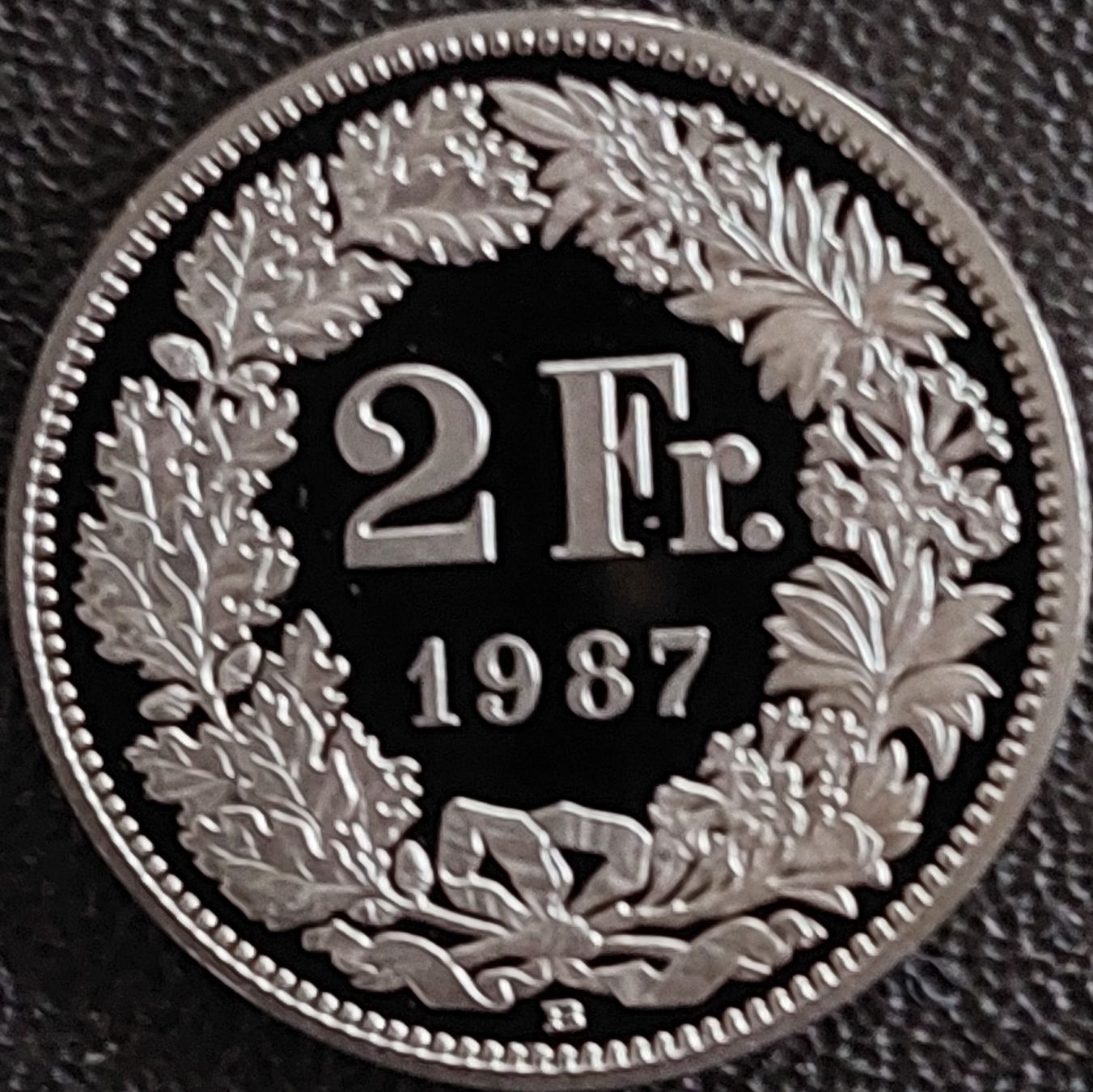 Tutti le monete: 2 Franken 1987 pp / aus Münzsatz – Nuovo (secondo la descrizione) da Arch venduto da moneyswiss