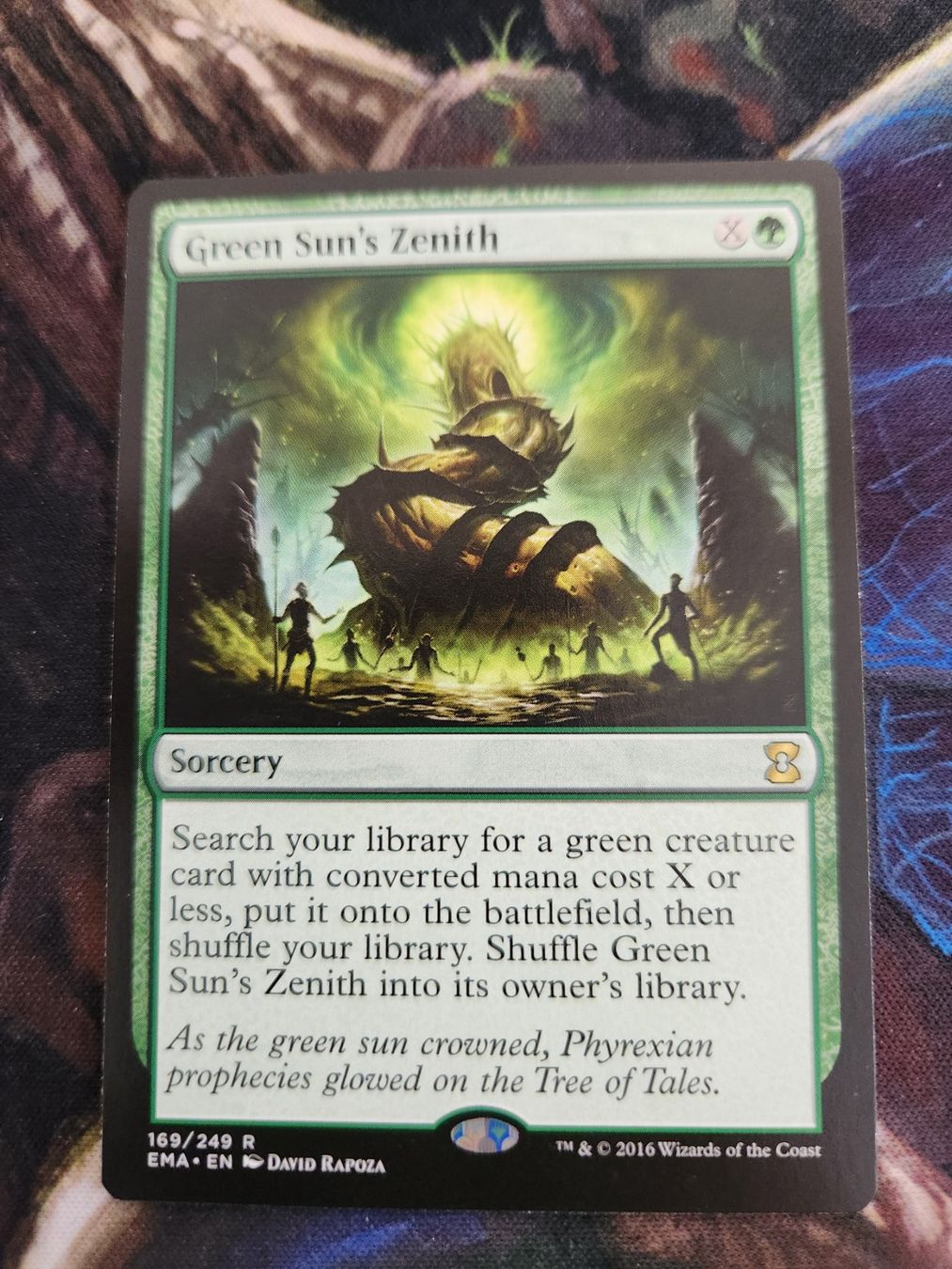 Magic The Gathering Carte collezionabili: MTG Green Suns Zenith Eternal Masters – Usato da Bütschwil venduto da Osomo